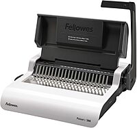 Fellowes Pulsar+ Comb Binding Machine (Model 5006801) — 300-Sheet Capacity