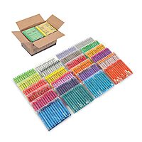 Office Depot® Brand Crayons Assorted, 24 Colors, 12 Crayons Of Each Color, Box Of 288