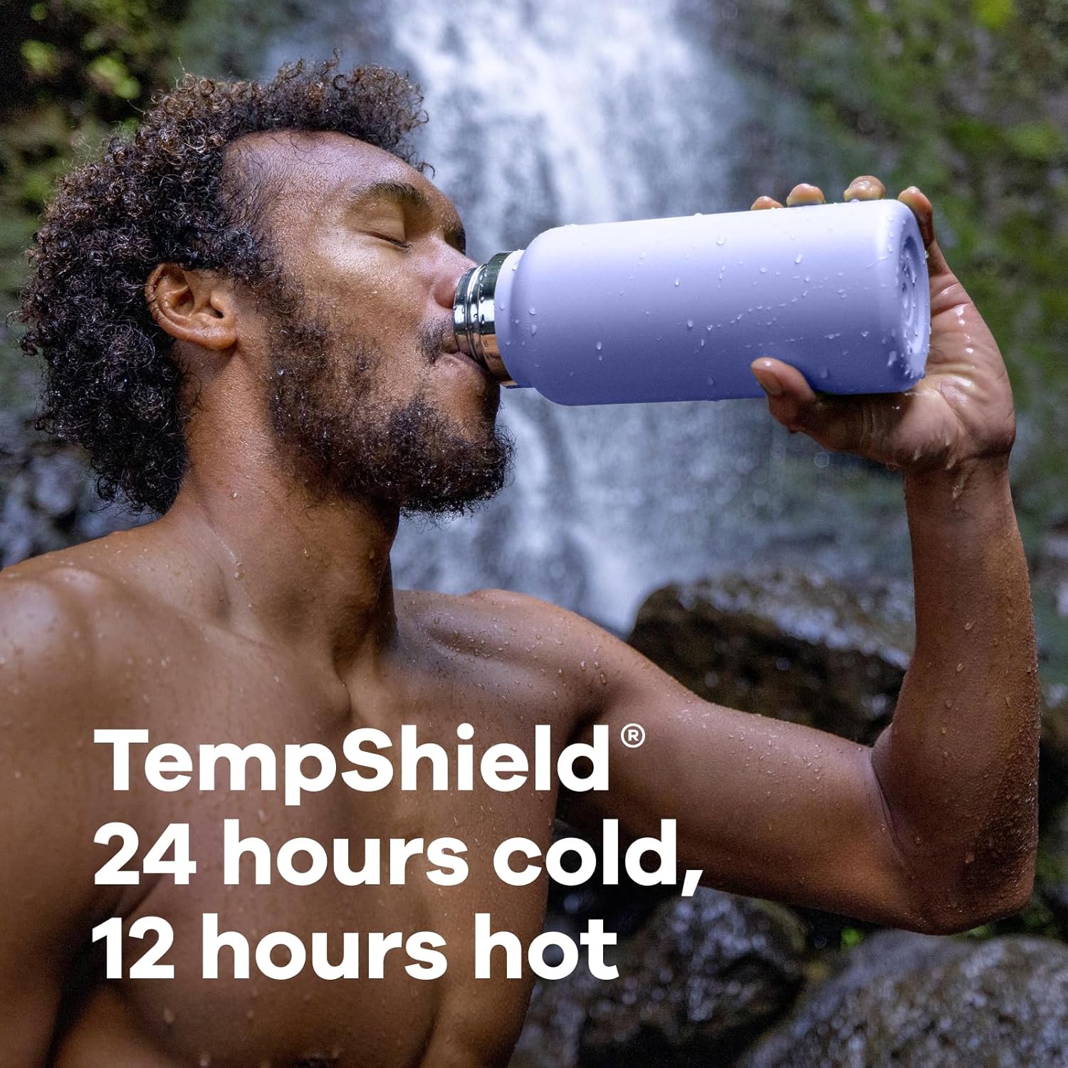 Hydro Flask Wide Mouth Insulated Water Bottle with Flex Cap