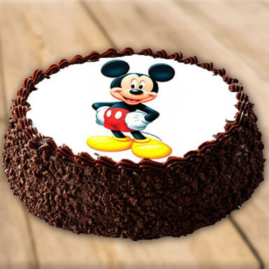 Chocolate Photo Cake