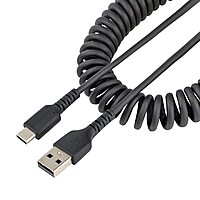 StarTech.com USB A to USB C Charging Cable - USB 2.0, Aramid Fiber