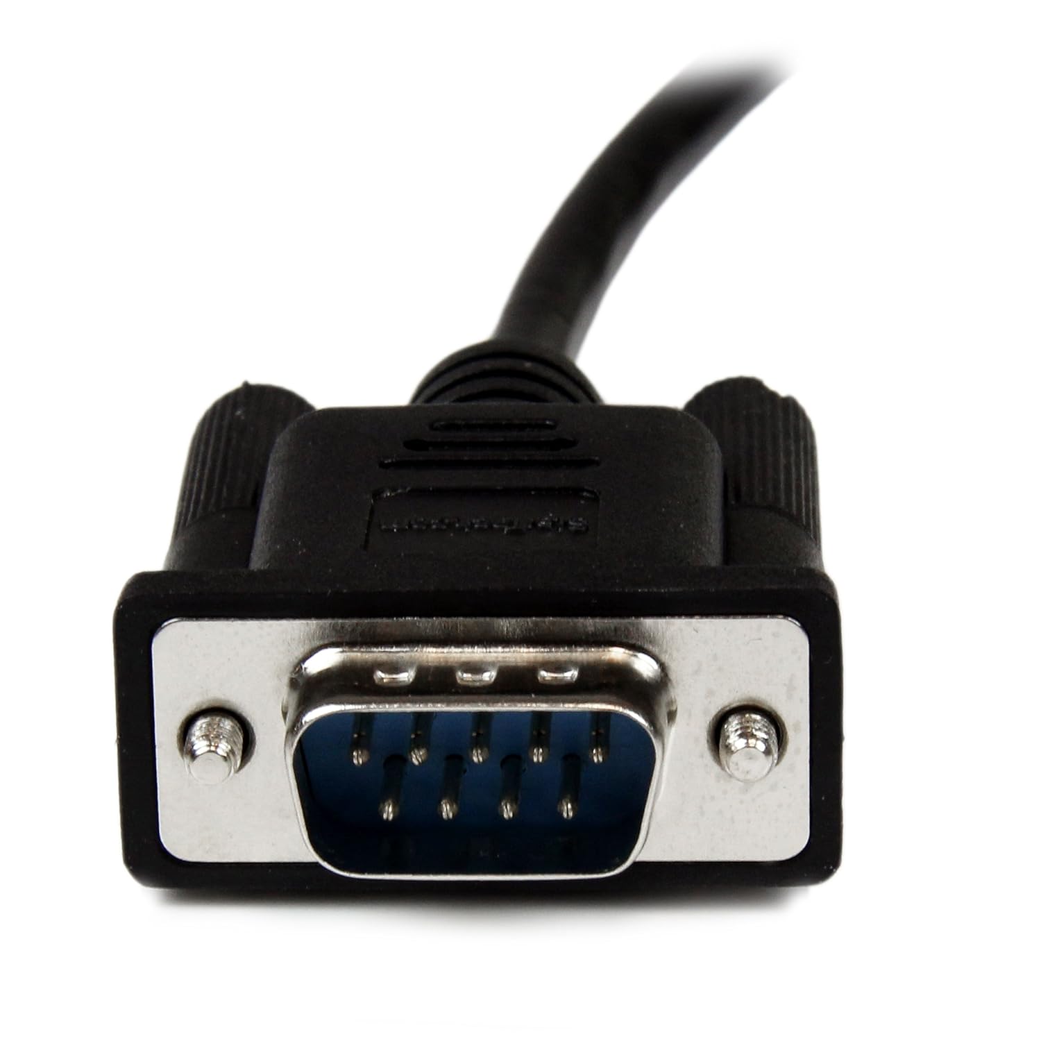 StarTech.com 1m Black DB9 RS232 Serial Null Modem Cable F/M - DB9 Male to Female - 9 pin Null Modem Cable - 1x DB9 (M)