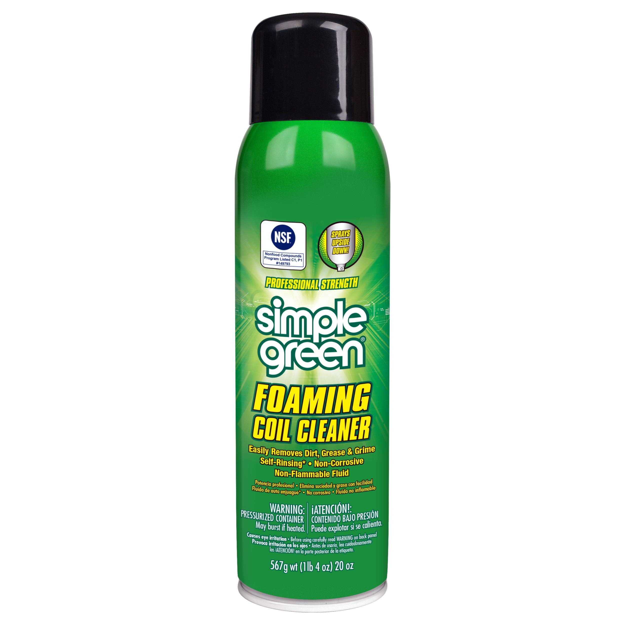 Simple Green Foaming Coil Cleaner - Aerosol 20 fl oz 20 Fl Oz (Pack of 1)