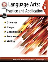 Mark Twain 6th Grade Language Arts Workbook, Grammar, Punctuation, Capitalization, and Writing Practice and Application, ELA Classroom or Homeschool Curriculum