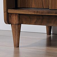 Sauder Harvey Park 71inH 5-Shelf Bookcase With Doors, Grand Walnut