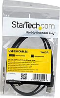 StarTech.com USB 2.0 A to Angled B Cable