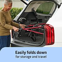 Medline Superlight Folding Aluminum Mobility Rollator Walker, Red, 250 lb. Weight Capacity, 6" Wheels, Adjustable Arms and Seat, Foldable Rolling Walker for Seniors Burgundy