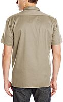 Dickies Men’s Short Sleeve Work Shirt – Durable Twill Button Down