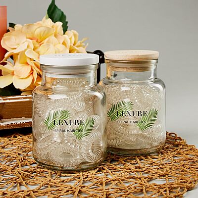 Avery Glossy Clear Oval Labels, Sure Feed Technology, 1.5" x 3", 100 Glossy Clear Labels, Print-to-The-Edge, Laser/Inkjet Printable 100 labels