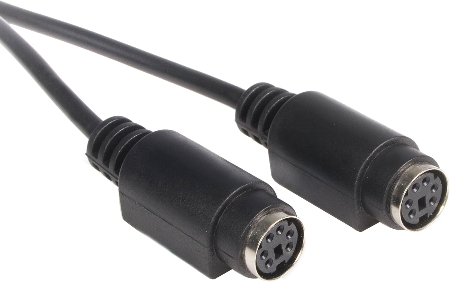 StarTech.com USB to PS/2 Adapter for Keyboard and Mouse - USBPS2PC - Black