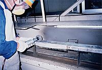 3M Scotch-Brite EXL Unitized Wheel - 2S Fine Grit Silicon Carbide - Metal Deburring, Finishing and Polishing Wheel - 3 in