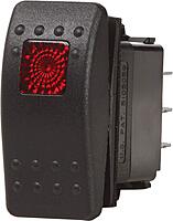 Blue Sea Systems Contura II Switch SPDT Black - (ON)-OFF-ON
