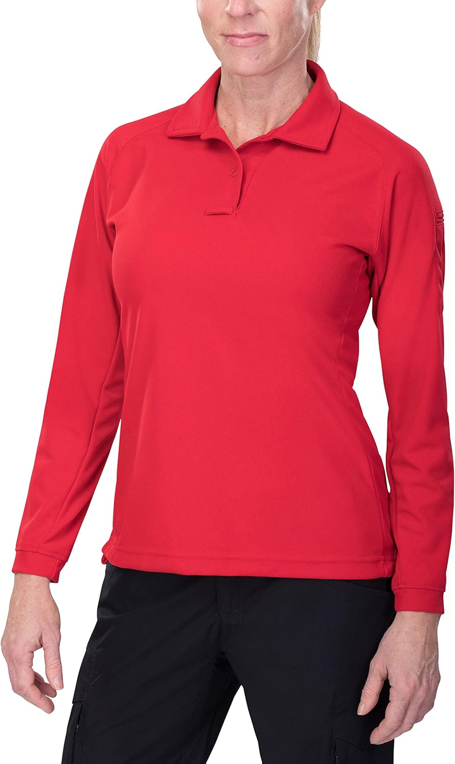 Vertx Womens ColdBlack Long Sleeve Tactical Polo Shirt