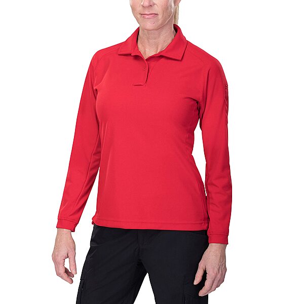 Vertx Womens ColdBlack Long Sleeve Tactical Polo Shirt