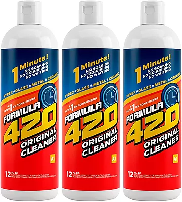 GLASS CLEANER:420 GLASS CLEANER - 12 FT OZ