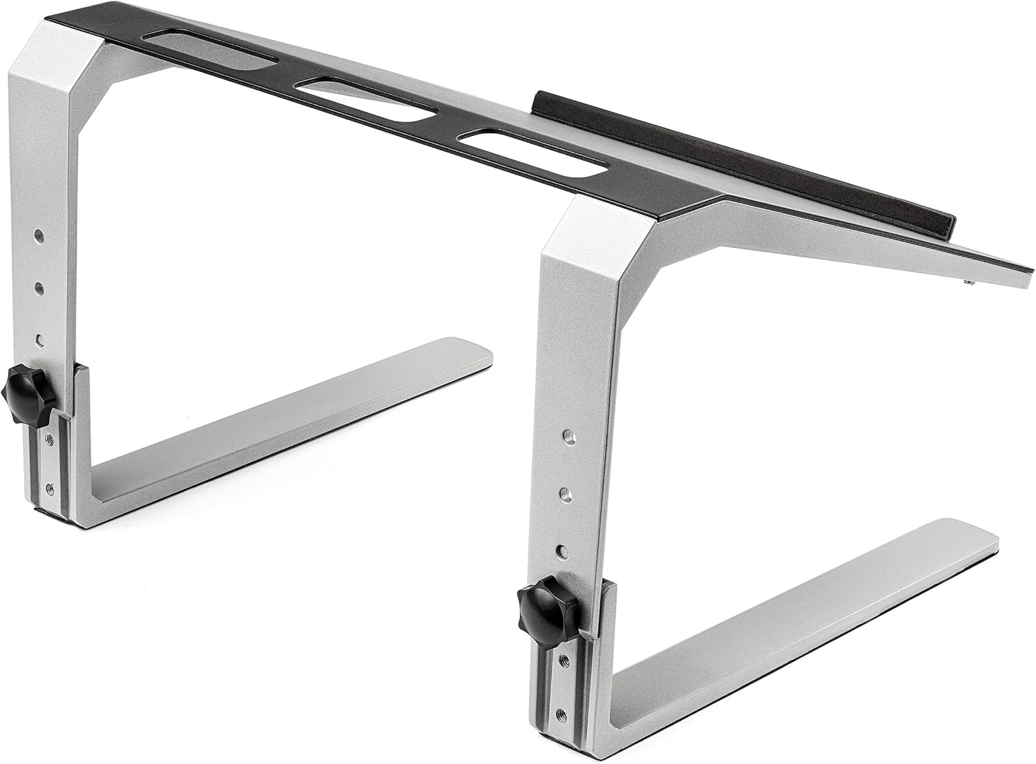 StarTech.com Adjustable Laptop Stand - Heavy Duty Steel & Aluminum - 3 Height Settings - Tilted
