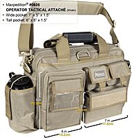 MAXPEDITION Operator Tactical Attache Black