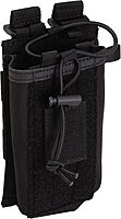 5.11 Tactical Unisex Radio Pouch, N500D Body, Lightweight, Style 58718, Black