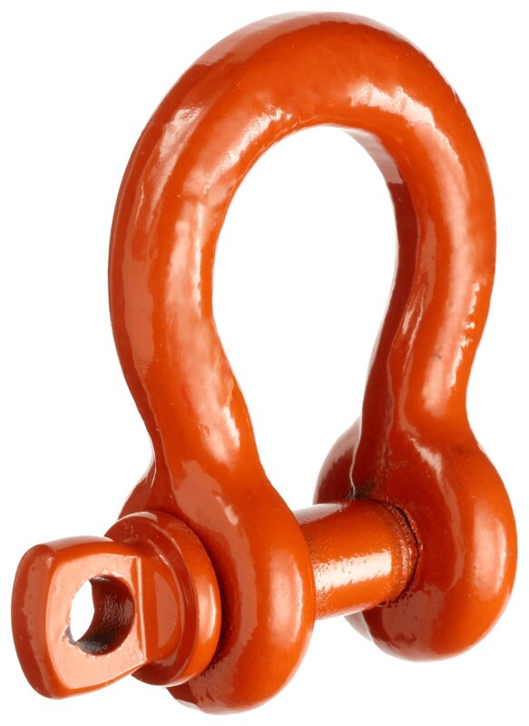 Screw Pin Anchor Shackles - 7/16" painted screw pinanchor shac