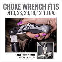 Real Avid Gun Tool - 18-In-1 Gunsmithing Shotgun & Rifle Multi Tool - Bit Driver, Torq Bits, Choke Tube Wrench, Allen Wrench, Scope Tool, & Punch Tool