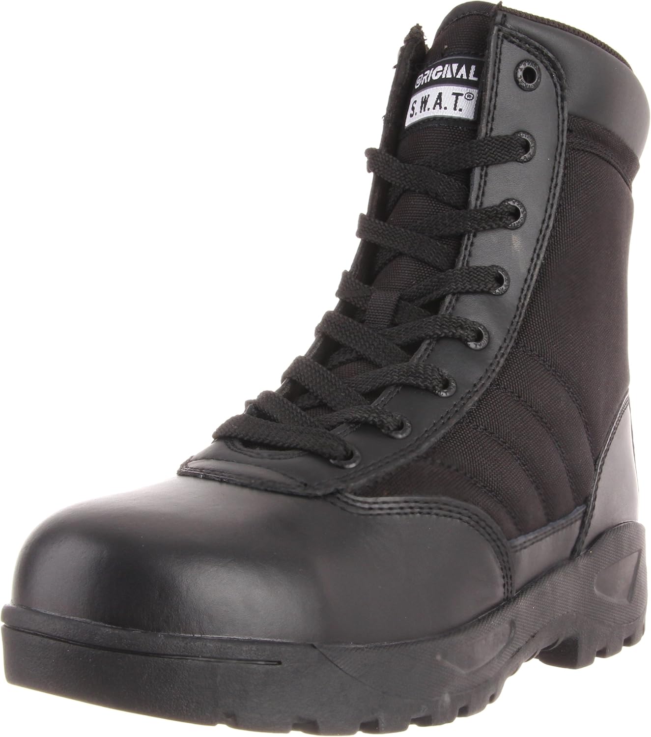 Original S.W.A.T. Men's Classic 9\" Side-Zip Safety Work Boot