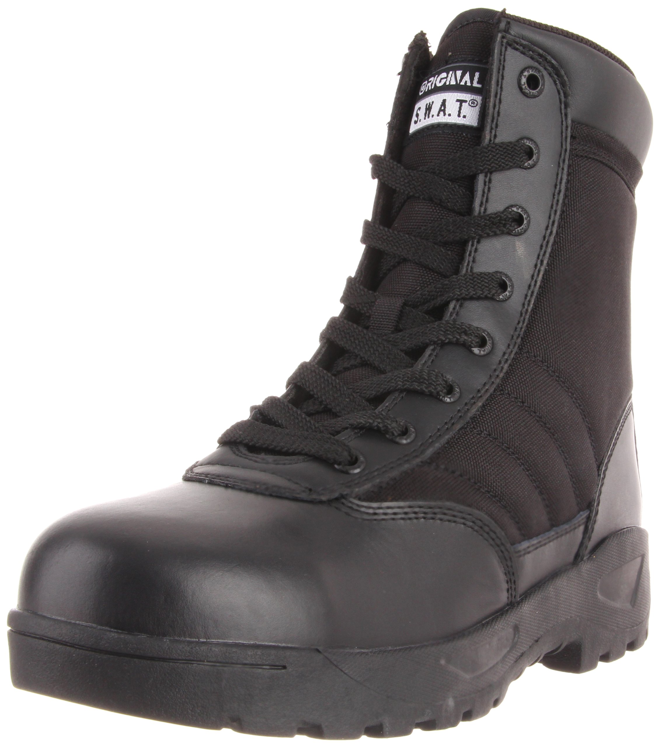 Original S.W.A.T. Men's Classic 9\" Side-Zip Safety Work Boot
