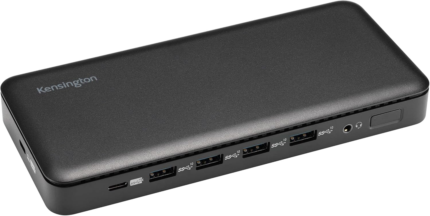 Kensington Triple Display USB-C Docking Station with 100W PD for Dell, HP, Lenovo, Acer, ASUS, Razer