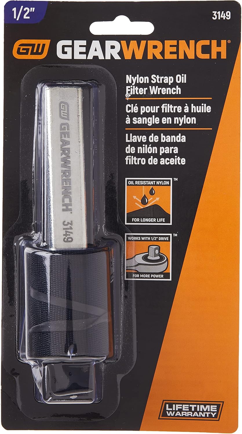 GEARWRENCH 1/2" Drive Nylon Strap Oil Filter Wrench - 3149