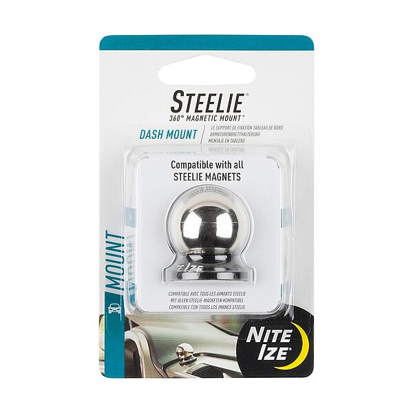 Nite Ize Steelie Dash Mount - Additional Car Mount Dash Ball for Steelie Magnetic Phone Mounting System - Cell Phone Accessories for Dashboard Mount Set
