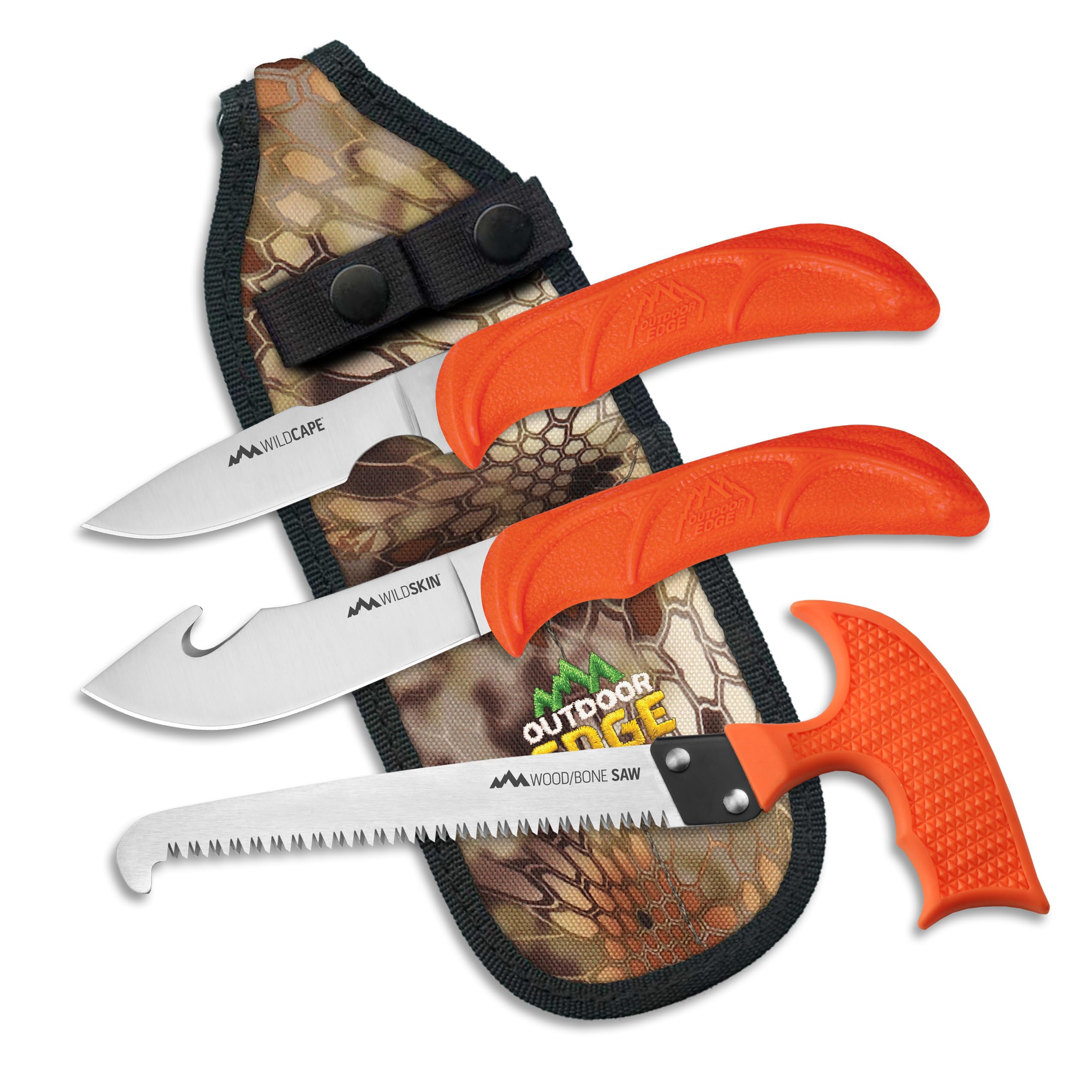 OUTDOOR EDGE Wild Hunting Knife Kits - Fixed Blade