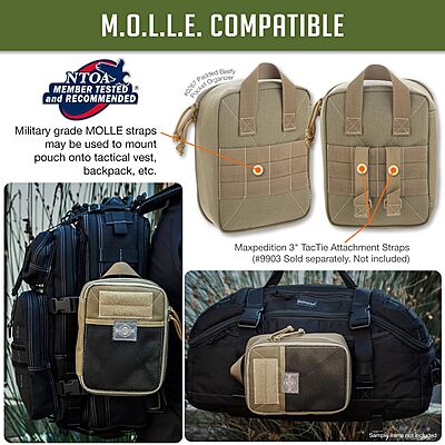 MAXPEDITION Padded Beefy Pocket Organizer EDC Pouch