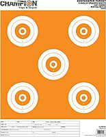CHAMPION ShotKeeper 5-Bulls Paper Targets