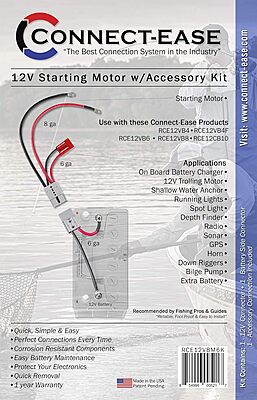 CE12VBM6K Easy 12V Motor/Accessory Connection Kit (6 AWG)