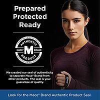 Mace Brand 80777 Chameleon Interchangeable Design Keychain Pepper Spray