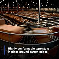 3M Scotch 371 Industrial-Grade Packing Tape, Clear, 48 mm x 100 m, High Performance Sealing Tape for Medium-Duty Commercial