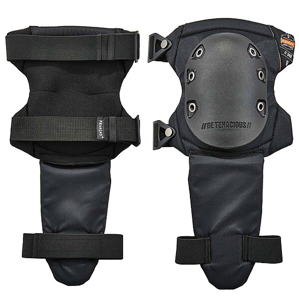 Ergodyne ProFlex 340 Knee Pad with Shin Guard - Black