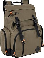 Kelty Hiking Backpacks 23 L Canvas Travel Laptop Backpack for Men Women, 18" Business Work Rucksack College Computer Bag (Olive Travel Pack)