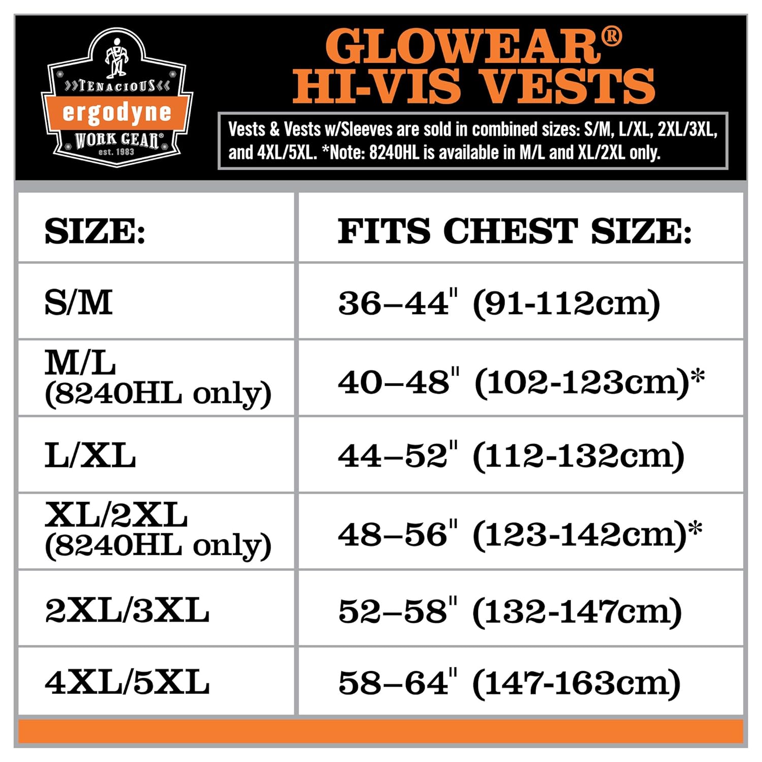 Ergodyne GloWear Safety Vest, Mesh 8220HL, Type R Class 2, 4X/5X, Lime