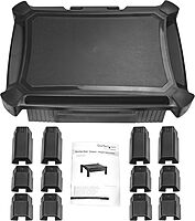 StarTech.com Adjustable Monitor Riser with Drawer and Stackable Columns