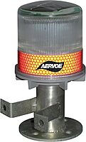 Aervoe Solar Strobe/Signal Light - Red