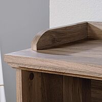 Sauder Barrister Lane Cubby Bookcase, Stylish Organization Furniture, cubby bookcase, Cube Storage Salt Oak