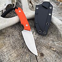 CIVIVI Gander Fixed Blade Knife with Kydex Sheath, 3.63" 14C28N Blade