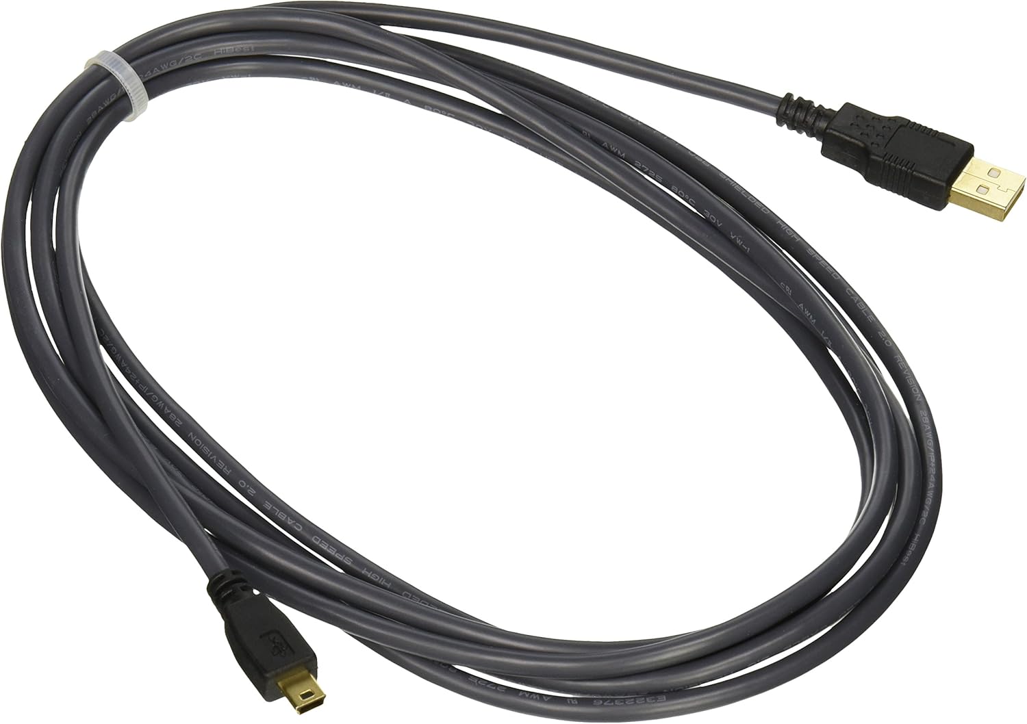 Legrand - C2G USB A to B Cable, Female to Male USB Cable, USB Mini Cable, 9.84 Foot (3 Meters) Data Transfer Cable