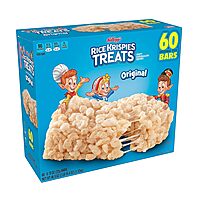 Kelloggs Rice Krispies Treats Original Bars, 0.78 Oz, Box Of 60