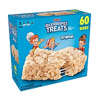 Kelloggs Rice Krispies Treats Original Bars, 0.78 Oz, Box Of 60