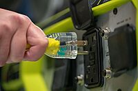 SOUTHWIRE Extra Heavy Duty 10/3 SJTW-A Extension Cord with Lighted End