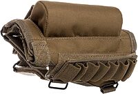 VOODOO TACTICAL Adjustable Buttstock Cheek Piece with Ammo Carrier