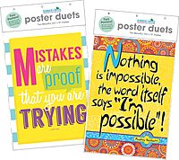 Barker Creek Motivational Poster Set