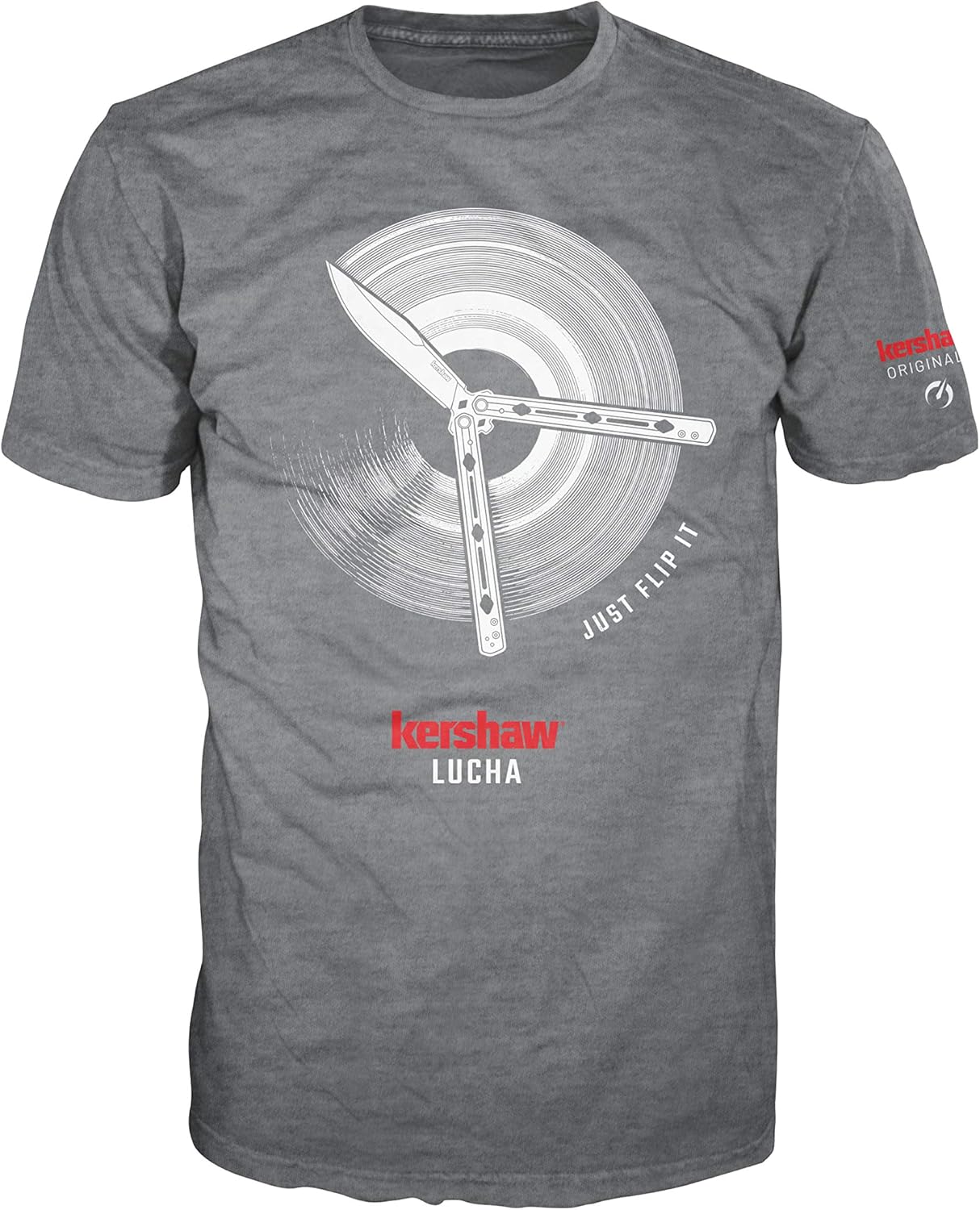 KERSHAW Lucha T-Shirt, Semi-Fitted 100% Cotton Graphic Tee