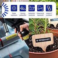 BROTHER Genuine TZe231 Laminated Label Tape 12mm Black on White